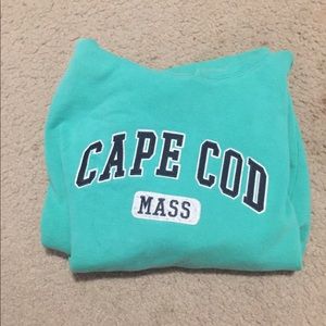 ❌SOLD❌ Teal Cuffys sweatshirt